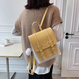 Kukombo New Women Designer Backpacks High Quality Leather Travel Backpack Sac A Dos Small School Bags for Teenage Girls Female Back Pack