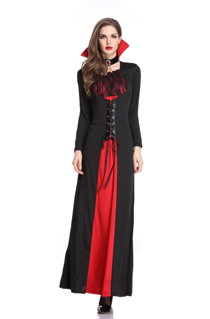 Halloween Kukombo Halloween Costume Queen Dress Ampare Costume Easter Adult Female Vampire Devil Costume