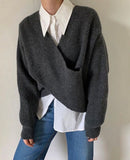 Christmas Gift Fall 2021 Women Clothing Women Sweater Pullover Female Knitting Sweaters Skinny Tops Loose Elegant Knitted Outerwear Thin Slim