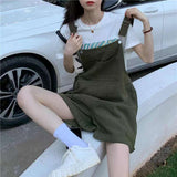 Kukombo Denim Jumpsuits Women's Korean Preppy Style Summer Loose Lavender Jumpsuit Oversize Big Pocket Thin 2022 Woman Jumpsuit Shorts