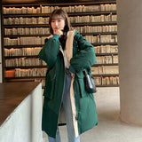Christmas Gift New Quilted Cotton Cloth Female Long Cotton-Padded Clothes Winter Coat Jacket Harajuku Wind Women's Clothing Jackets Winter