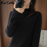 Christmas Gift Women's Turtleneck Sweater Winter Clothes Women Warm Fluffy Women's Jumper Sweaters For Women Turtleneck Woman Sweater Knit Top