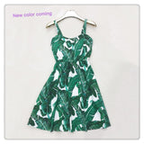 Christmas Gift Marwin New Coming Off Shoulder Ruffle Dot summer Dress women white strap chiffon beach Boho party sexy dresses vestido furits