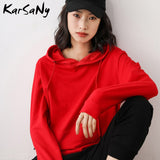 Christmas Gift Oversized Hoodie Women Hooded Sweatshirt Pullovers Spring Autumn White Plus Size Oversize Sweatshirt Women Vintage