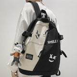 Kukombo Fashion Big Backpack Winter Lovers Travel Bagpack Women Laptop Mochila For Teenager Bookbag New College School Bag Men Rucksack