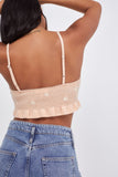 Kukombo Vintage Summer Tank Top Sweater Women Casual V Neck Vest Camis Ladies Single Breasted Button Crop Top