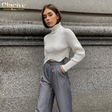 Kukombo Fashion Gray Office Women'S Pants 2022 Elegant Loose High Waist Trousers Ladies Casual Pleated Full Length Female Pants