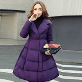 Christmas Gift New Women Parkas Winter Jacket Warm Thicken Long Cotton Padded Parkas Causal Female Outerwear chamarras de mujer para invierno