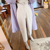 Christmas Gift BGTEEVER Women Harem Jeans Pants Fashion High Waist Loose White Denim Jeans Female Buttons Trousers Spring 2021 Streetwear