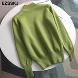 Christmas Gift 2021 Autumn winter cashmere basic warm Sweater velvet Pullovers Women female fur thick Turtleneck sweater knit Jumpers top
