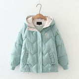 Christmas Gift 2021 Women Winter Warm Thick Hooded Cotton Down Jacket Newest Long Padded Parka For Women Oversize 3XL Winter Loose Cotton Coat
