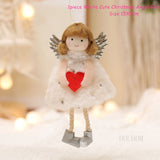 Christmas Gift Xmas Tree Pendant Ornaments 2022 New Year Gifts Christmas Angel Dolls Christmas Decoration for Home
