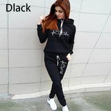 Two Piece Set Women Hoodies and Pants Female Tracksuit Hooded Sweatshirt Causal Autumn Spring Outfits Suit Clothes Size S-4XL
