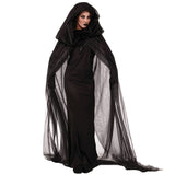 Halloween Kukombo Halloween Cosplay Women Death Hell Witch Devil Vampire Uniform Black Long Dress Party Cosplay Day Of The Dead Opera Costume