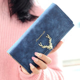 Kukombo New Fashion Women's Clutch Portefeuille Wallet Large Capacity Purse Long Short Coin Pocket PU Leather Ladies Designer Wallets