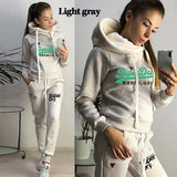 Tracksuit Women 2021 Two Piece Set Women Pullover Hoodies and Jogger Pants Casual Tracksuit Female Sweatshirts Outfits Suits