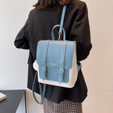 Kukombo New Women Designer Backpacks High Quality Leather Travel Backpack Sac A Dos Small School Bags for Teenage Girls Female Back Pack