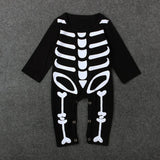 Halloween Kukombo Halloween Children's Horror Costume Four Seasons One-Piece Suit Angel And Demon Boys And Girls Bones Skull Long Sleeves 2022 New