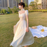 Kukombo  Summer White Victorian Dress Women Hollow Out Designer Elegant Long Fairy Dress Female Evening Wedding Beach Vintage Dress 2022