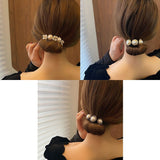 2022 Korean Version of The Lazy Essential Flower Coil Hairpin Sweet New Braided Hair DIY Hairband Hair Accessories for Women