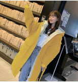 Christmas Gift 2021 New Winter Clothes Korean Version Loose Winter Mid-length Coat Down Padded Coat Padded Jacket Women's Thick Padded Jacket