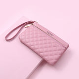 Kukombo New 2022 Women Wallet Fashion Card Phone Storage Bag Long PU Leather Wallets Zipper Handbag Coin Purse