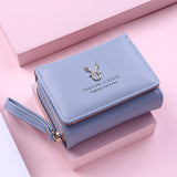 Kukombo 2022 New Fashion Women's Wallet Short Women Coin Purse Wallets For Woman Card Holder Small Ladies Wallet Female Hasp Mini Clutch