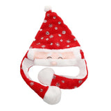 Christmas Gift 2022 New Year Christmas Hat Couples Family Women Kids Illuminate Warm Hat  Adults New Year Christmas Decor Party Decoration Kids