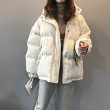 Christmas Gift 2022 New Winter Women's Jacket Coat Korean Style Beige Padded Puffer Parkas Casual Pink Ropa Mujer Invierno Clothes for Women