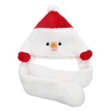 Christmas Gift 2022 New Year Christmas Hat Couples Family Women Kids Illuminate Warm Hat  Adults New Year Christmas Decor Party Decoration Kids