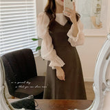 Kukombo New S Xl Spring Autumn 2 Piece Suit Sleeveless Vintage Women Dresses Female Girls Dress Suits Robe Femme Vestido Sell Separately