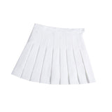 Christmas Gift Purple Women Pleated Skirts High Waist Woman Plaid Mini Skirt Preppy Style Casual Female Skirts Sweet A-line Ladies Short Skirt