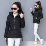 Christmas Gift 2021 Winter Jacket Women Coats Hooded Jackets Parkas Thick Warm Cotton Padded Female Loose Short Coat Outwear Plus size 4XL P820