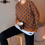 Christmas Gift oversize cashmere Leaf sweater Sweater Pullovers Women winter autumn thick v-neck chic 2021 sweater long sleeve sweater top