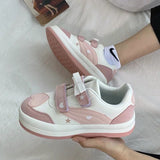 Kukombo Sport Sneakers Woman Pink Lolita Harajuku Kawaii Shoes Japan Platform Flat Vulcanize 2023 Spring Anime Running Rubber Sole Casual