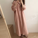 Christmas Gift S-2XL Cotton New Summer Shirt Dress Pink Evening Vintage Dress Party Oversize Long Beach Women Dresses Loose Robe Vestido pure