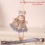 Christmas Gift Xmas Tree Pendant Ornaments 2022 New Year Gifts Christmas Angel Dolls Christmas Decoration for Home