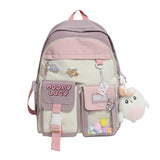 Graduation Gift Big Sale Women Cute Backpack High Capacity Female Harajuku School Bag College Lady Kawaii Cartoons Backpack Fashion Book Girl Bag Student