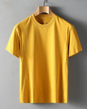 Christmas Gift Hirsionsan 100% Cotton Oversized T Shirt Women Harajuku Basic Loose Short Sleeve Tees Soft Female Solid Tops Khaki Summer Jumper