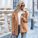 Christmas Gift 2021 Autumn Winter Teddy Coat Women Faux Fur Coat Female Oversized Teddy Jacket Ladies Outerwear Overcoat Thick Warm Plush Coats