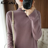 Christmas Gift Women's Turtleneck Sweater Winter Clothes Women Warm Fluffy Women's Jumper Sweaters For Women Turtleneck Woman Sweater Knit Top
