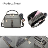 Hairball Tassel Messenger Shoulder Bag For Women PU Leather Handbag Lady Boston Hairball Messenger Crossbody Totes Bag