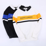 Kukombo School Style Stripe Uniform Harr Embroidery Cartoon Men Female  Sweatshirt Hoodies Woman Tracksuit Kpop Velvet