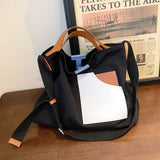 Kukombo Large Capacity Canvas Women's Bag Female Big Crossbody Shoulder Bags Shopper 2022 Fashion Casual Travel Handbags Women Tote