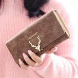 Kukombo New Fashion Women's Clutch Portefeuille Wallet Large Capacity Purse Long Short Coin Pocket PU Leather Ladies Designer Wallets