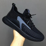 Kukombo 2022 Spring and Autumn New Youth Men's  Sports Shoes Casual Running Men's Causal Cloth Shoes Running Shoes Breathable Mesh Shoes