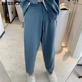 Christmas Gift Granny autumn winter thick sweater pants capris harem women warm pants loose sport women pants trousers casual streetwear pants