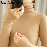Christmas Gift Women's Sweater Winter Clothes Women 2021 Black Turtleneck Sweaters Winter Warm Women's Turtlenecks Pullover Sweater Autumn Pull