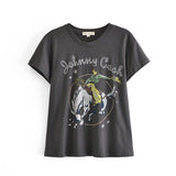 Kukombo 2022 Women High Quality Summer Cotton T Shirt Short Sleeve O Neck Tees Ladies Casual Tee Shirt Street Wear Top