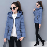 Christmas Gift 2021 Winter Jacket Women Coats Hooded Jackets Parkas Thick Warm Cotton Padded Female Loose Short Coat Outwear Plus size 4XL P820